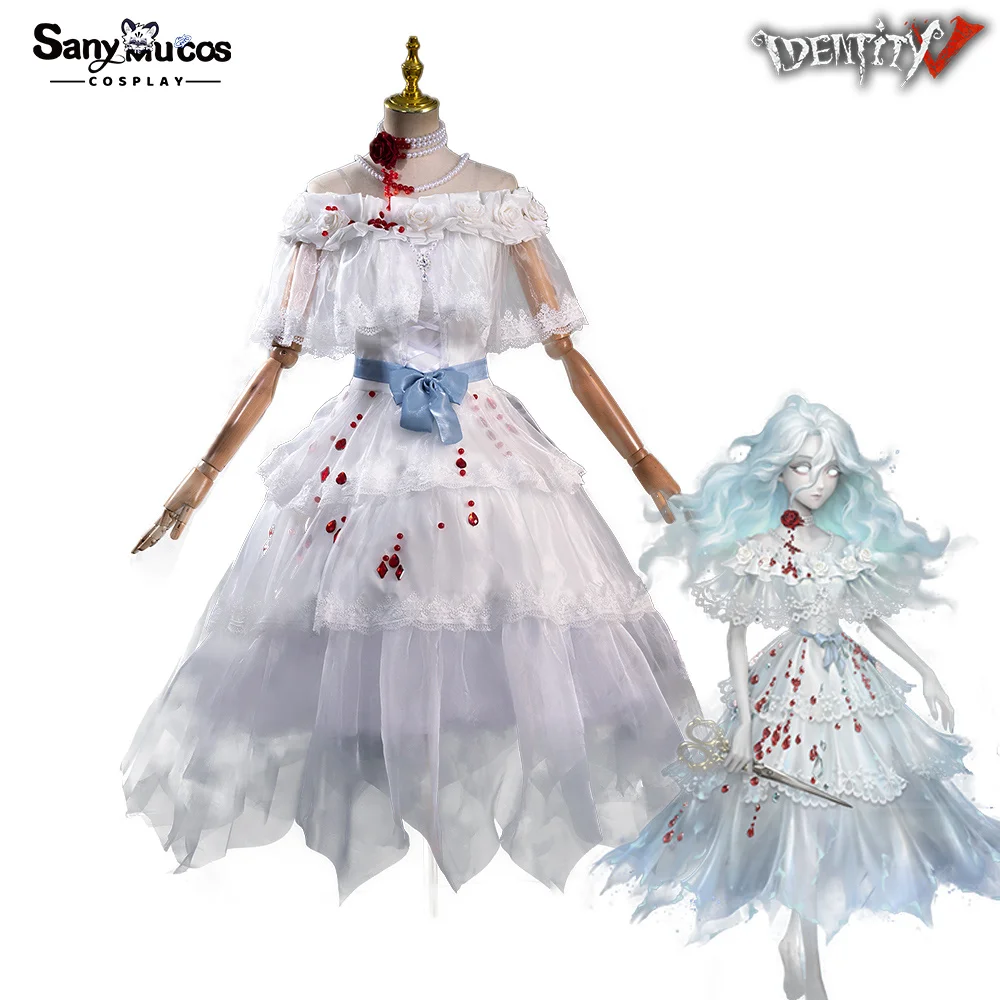 IN STOCK SanyMuCos Bloody Queen Cospaly Identity Ⅴ Game Dress Cospaly Outfit Comic-con Birthday and Holiday Gifts