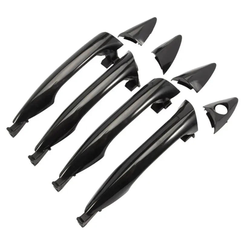 

Classy-For Elantra 2011-2015 Compatible Exterior Door Handles- 4 Pieces Part Numbers 26513X000 826613X000 836513X000 836
