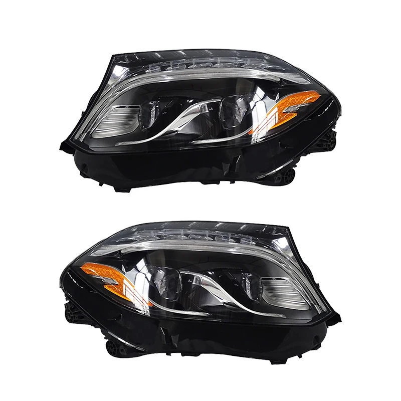 

For Mercedes Benz GLS W166 LED Headlight Auto Parts Left Right Lights Head Lamps Head Light 1668202800 Light Assembly