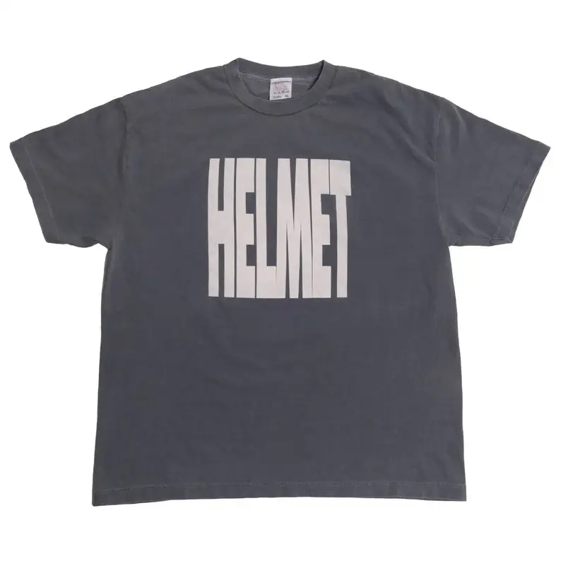 Helmet Gun Girl Logo Tee Shirt Post Hardcore Rock Punk Grunge Band Poster Amphetamine Reptile Alternative Rock Boxy Fit Shirt Ma