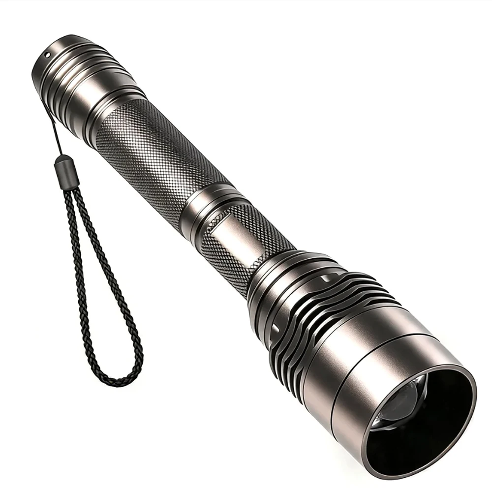 Green Light Flashlight, Single Mode Green Led Hunting Light, Zoomable Light for Hunting, Green Torch for Night Vision, Astronomy