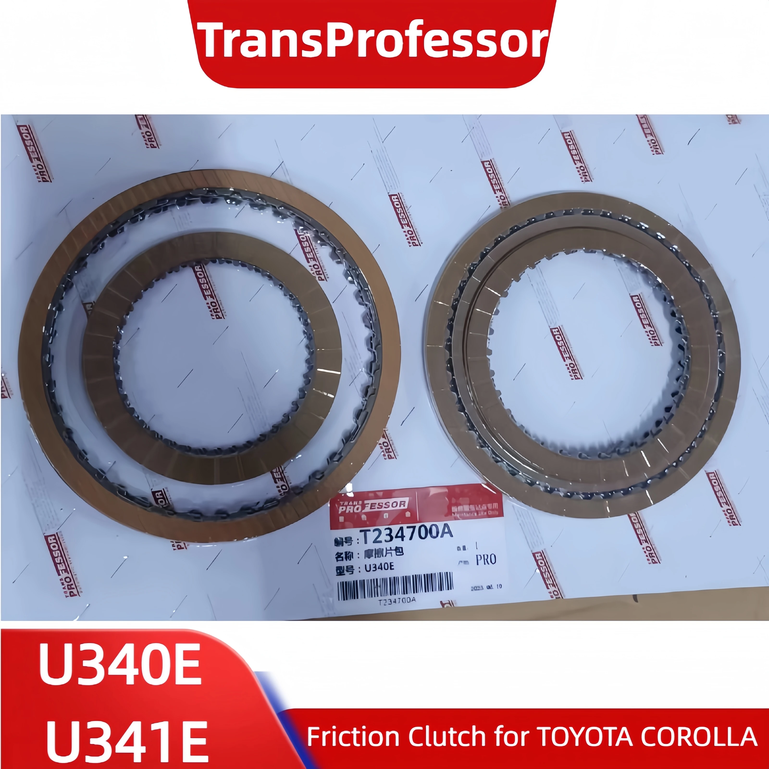 

U340E U341E Transmission Friction Clutch Repair Kit Discs for TOYOTA COROLLA,TransProfessor Gearbox Car Accessories Drivetrain