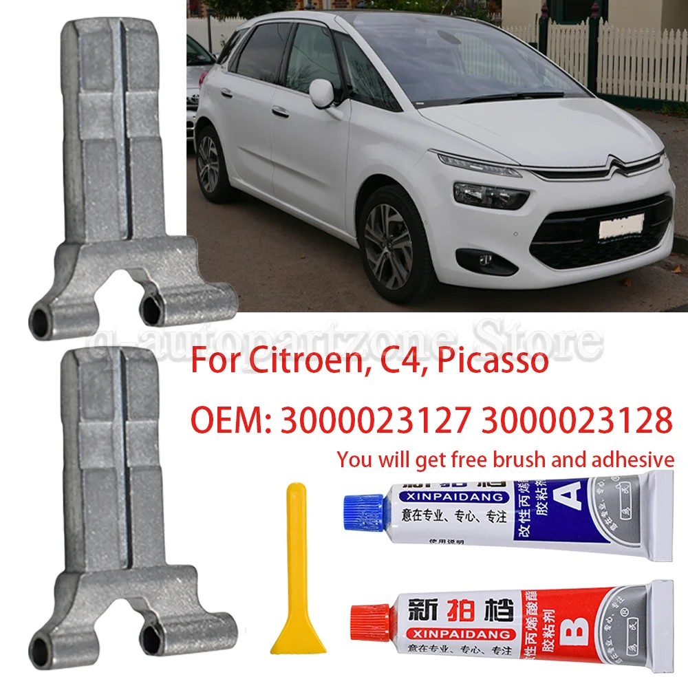 Pare-soleil de Toit Ouvrant en Métal pour Cristaux C4 Picasso 3000023127 3000023128, Paire