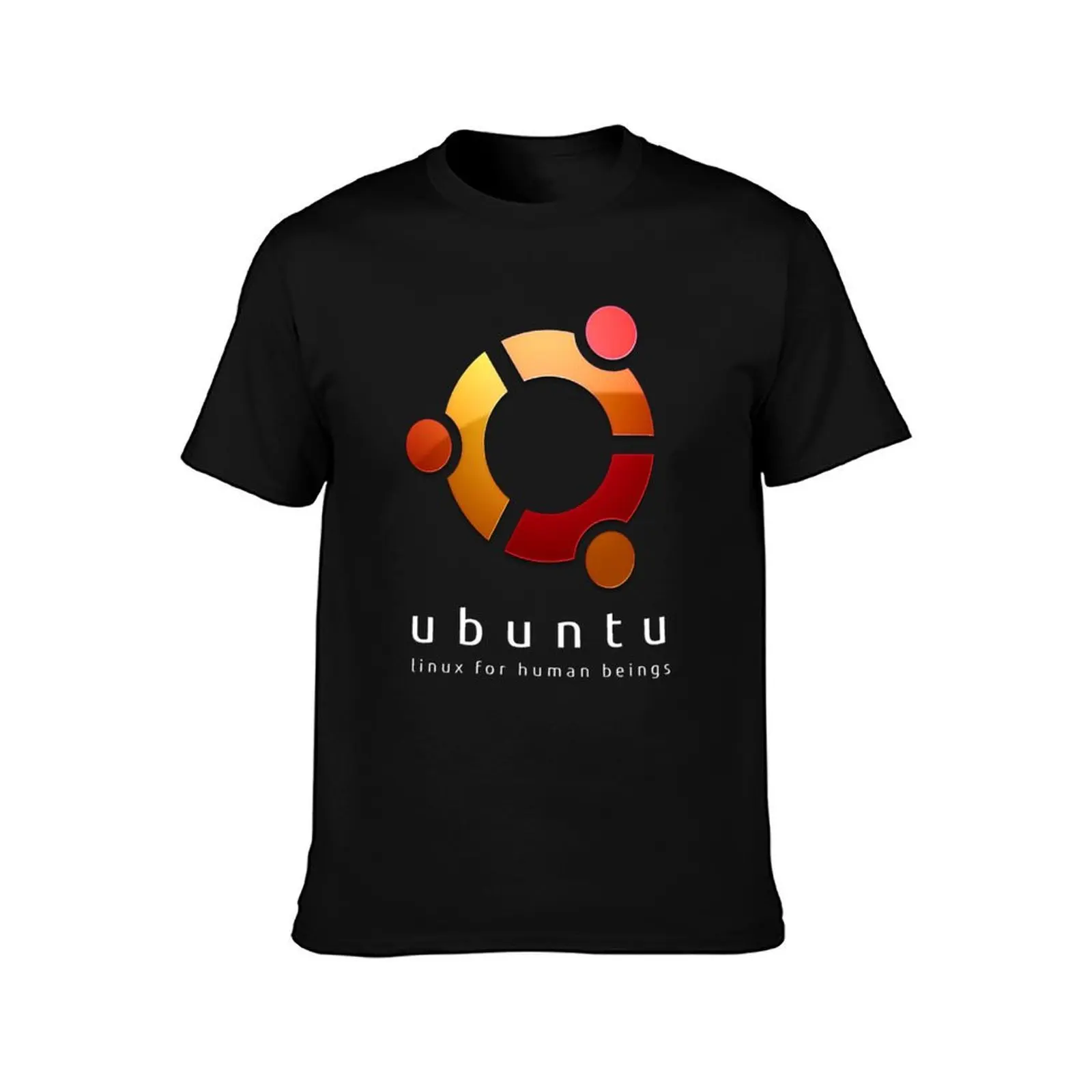 Ubuntu - linux for human beings T-Shirt cotton t shirts man 100% T-Shirt