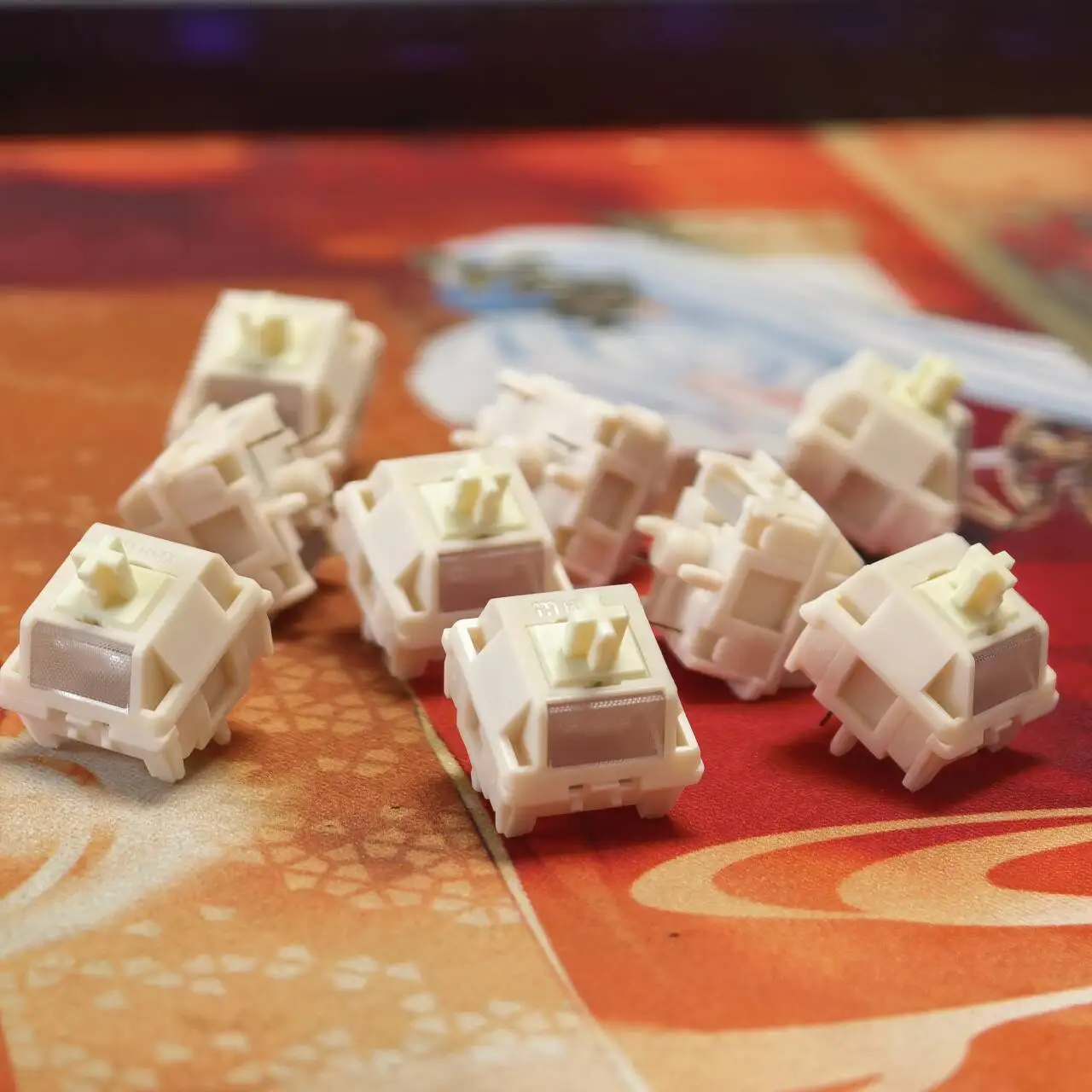 HMX Butter Switch HP Tactile Butter Silent Switches Hot Swap POM PA66 Tactile Silent Mechanical Keyboard Switches Non mushy DIY - view 6