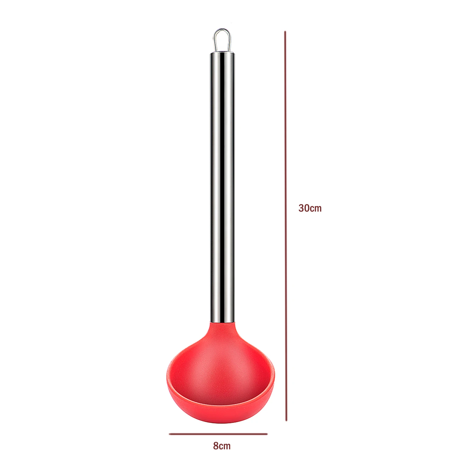 1Pc Silicone Solid Non Stick Kitchen High Heat Resistant Cooking Utensils Ideal Cookware for Fish, Eggs