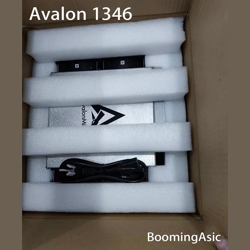 2024 new avalon 116 110/s 3300 t t t hashrate w miner a1346 von canaan bitcoin asic crypto btc machine