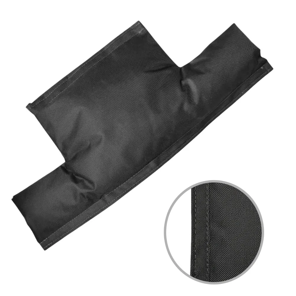 Black 55x25cm Water Meter Insulation Cover Thick Oxford Frost For Protection Wrap For Outdoor Pipe Heating System Accessories