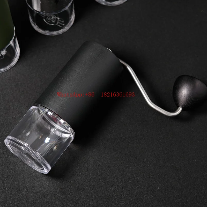 New Arrival M40 Hand Coffee Grinder Single Product Universal Wood Grain Red Axis Fine Grinding MK4