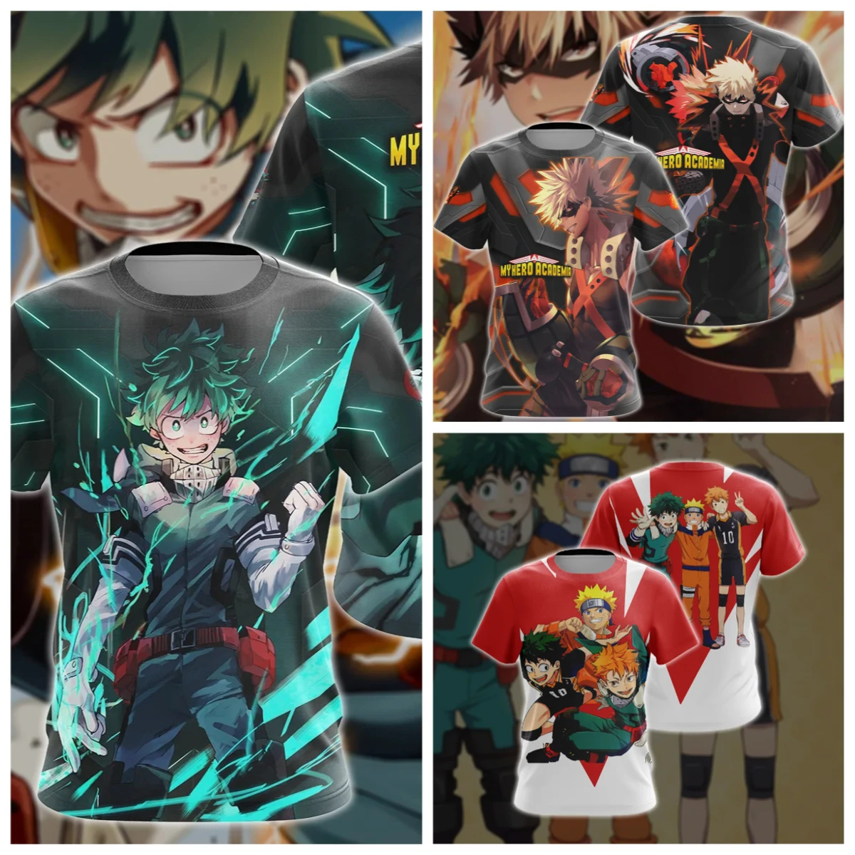 

Лето 2025 г., хит продаж, новая футболка из серии «Наруто», 3D модная повседневная уличная дышащая футболка с короткими рукавами и круглым вырезом