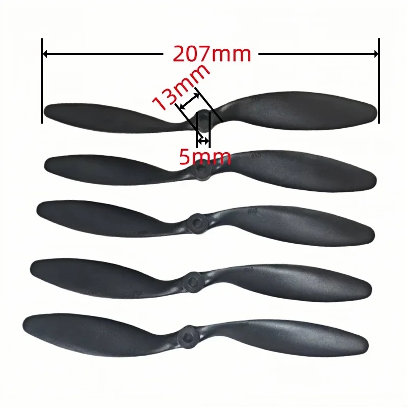 5pcs 8060 Propeller SU27 Magic Board and KT Board Fixed-Wing Aircraft Are Perfectly Matched with 1400KV Brushless Motors