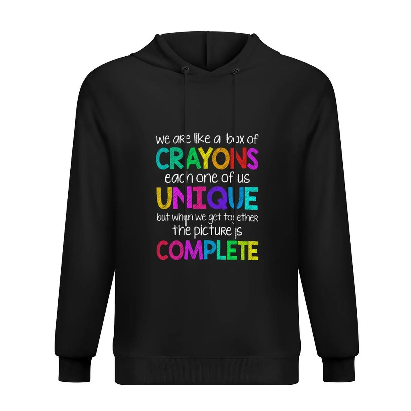 

We are Like a Box of Crayons Hoodie anime clothes fashion men autumn clothes autumn hoodie streetwear