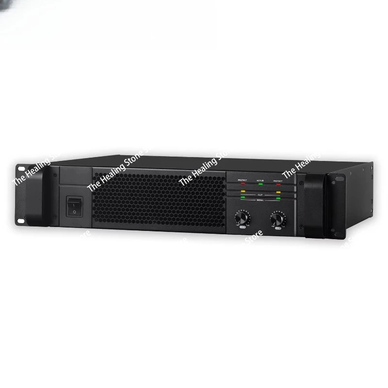 Professional Dual-Channel Professional Audio Amplifier Power Home Stage Digital Integrated Video and Lighting Professionals