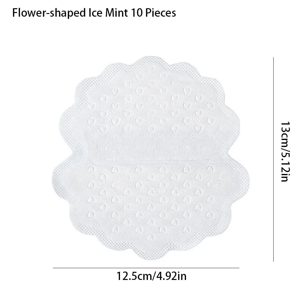 부직포 겨드랑이 땀 패드, 편안한 통기성, 보이지 않는 겨드랑이 땀 패드, 초박형 미니, 10 개, 20 개