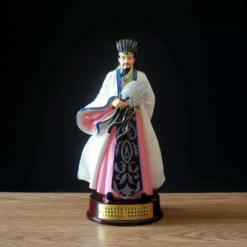 The Romance of The Three Kingdoms Historical Figure Statue, Creative Chinese Heroes Ornaments, Home Living Room, Office Decora