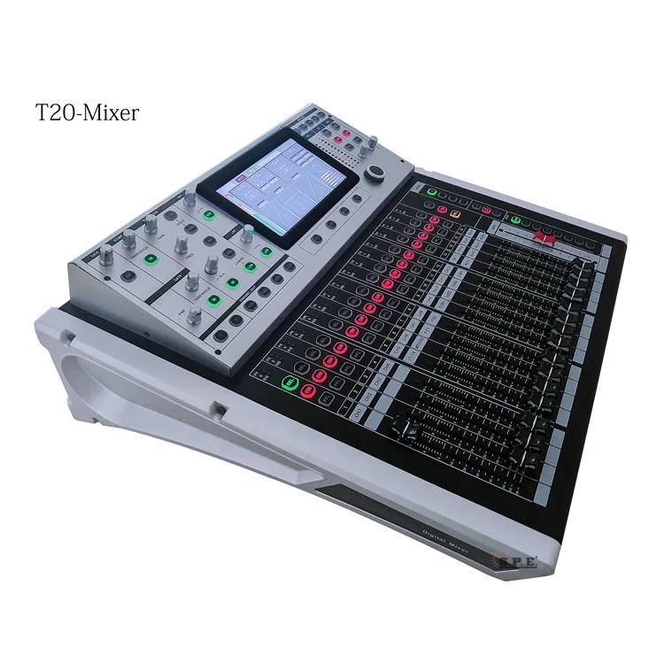 

SPE high quality Touch screen Mixer 20 Channels Audio Mixer Digital Mixer Mixing Console