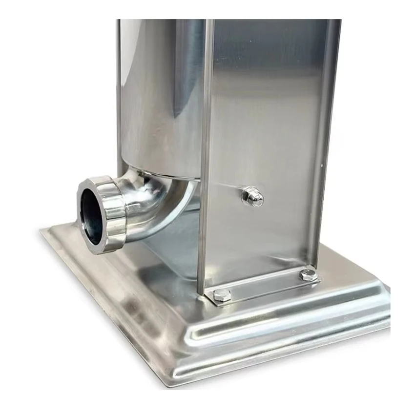 Commercial stainless steel manual sausage/hot dog filling machine for sausage shops