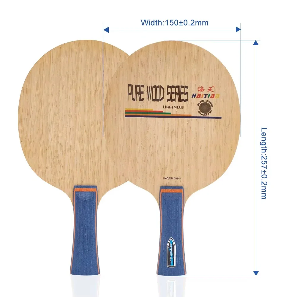 Professional Pingpong Baseplate Cheap Table Tennis Blade Selected Pure Wood 5 Player Table Tennis baseboard