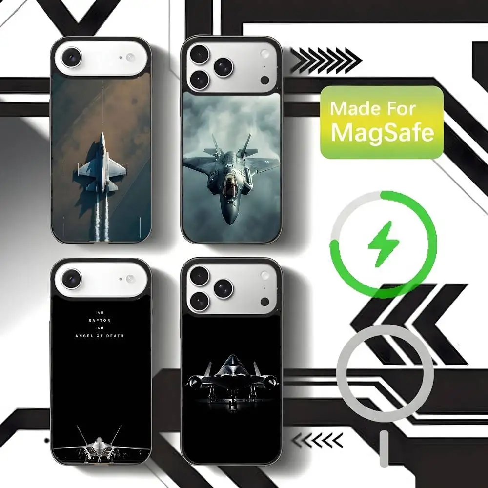 

Helicopter Aircraft Jet Phone Case For iPhone 17,16,15,14,13,12,11,Pro,Max,Plus,Mini,SE4,E Magnetic Magsafe Wireless Charging