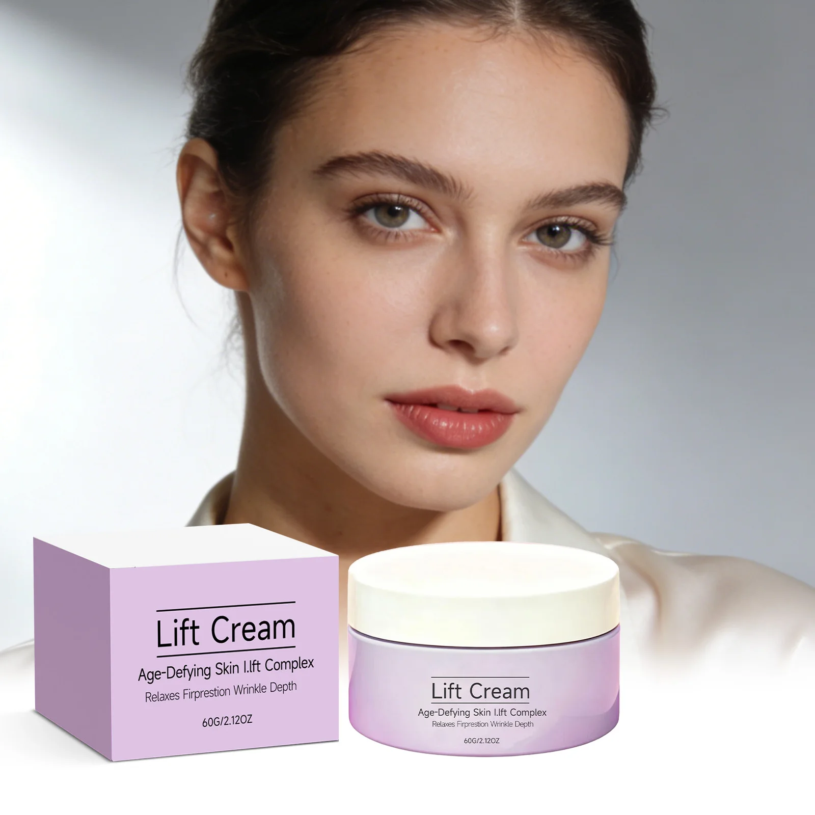 Moisturizing Corrector Cream Firming Brightening Lightweight Deep Hydration Skin Comfort Clear Moist Smooth Daily Skin Care 60g