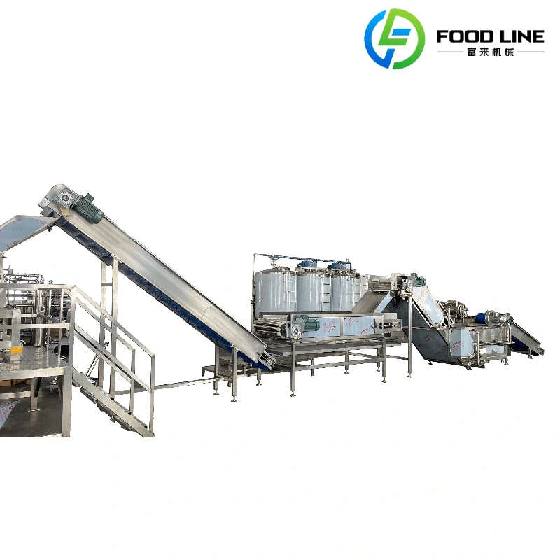 Customized Semi-Automatic Tomato Sauce Production Line Equipment Heat Exchanger Mixer Food Sterilizer for Fruits & Vegetables