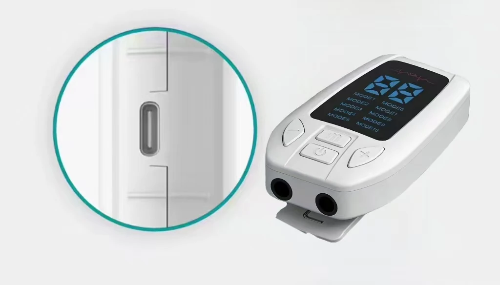 Hot Sale Vagus Nerve Stimulator Ear Clip Rechargeable Device for Deep Sleep Anxiety Treatment Depression Stress Relief