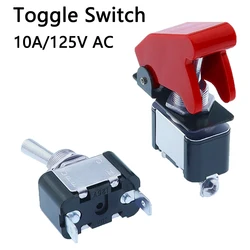 New Style KN3A-101 Toggle Switch Rocker Arm 2Pin 2Gear ON-OFF10A 125V/250V AC Cap Matching 12V, 24V, 48V, 110V, 220V Universal