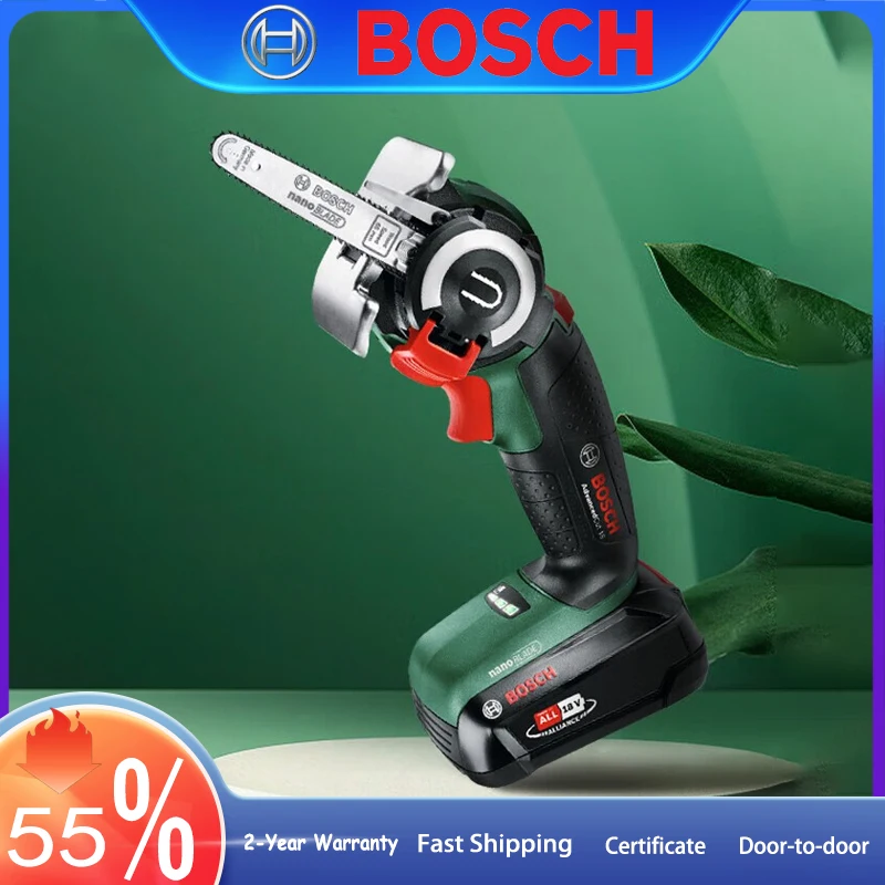 

18V Brushless Electric Saw Professional BOSCH Chain Saw SDS Quick Change Blades System Mini Cordless Handheld Reciprocating Saw