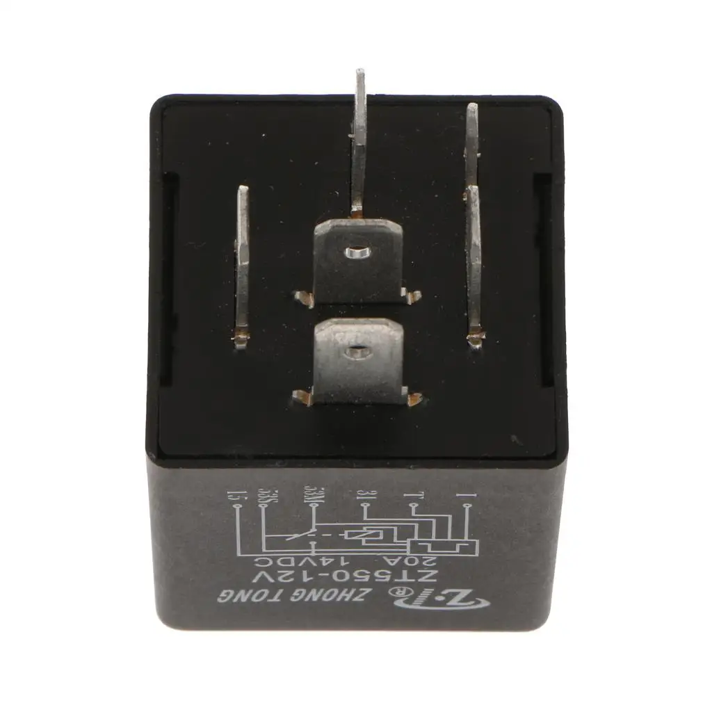 Auto Wiper Relay ZT550 12V 6 Foot High Capacity Power Relay for Car Air Conditioner Control