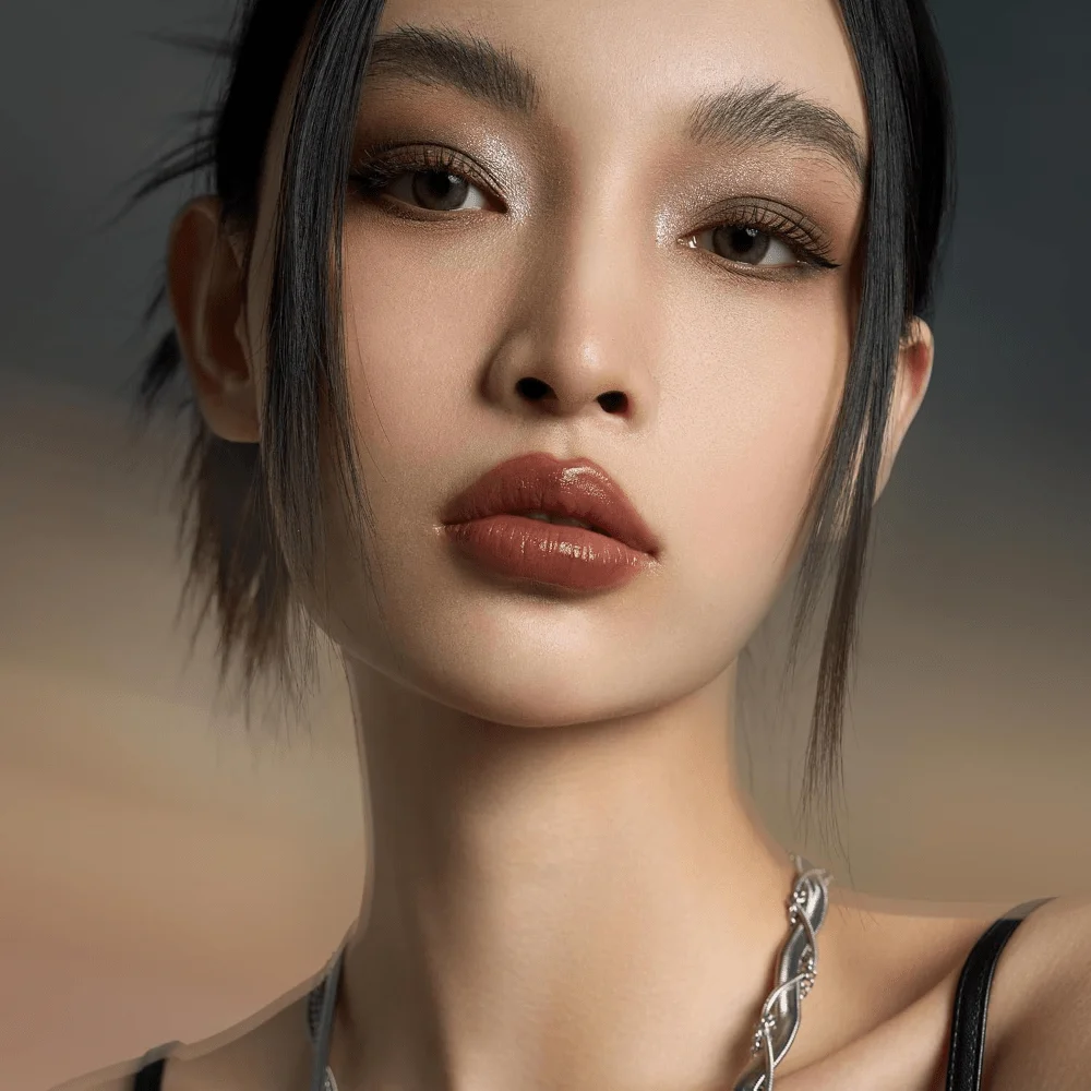 لوحة ظلال عيون توهج رمادي داكن غير لامع ولؤلؤ معدني، مقاومة للماء، تفتيح العين وإخفاء الوجه، هدية عيد الحب