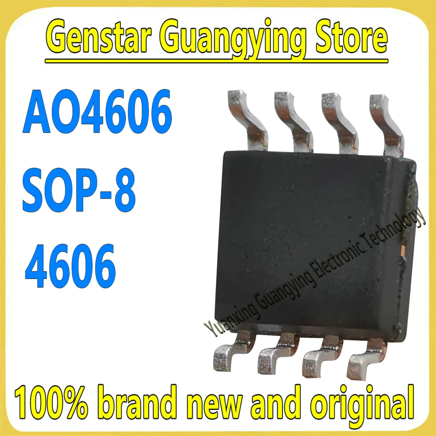 (10 pieces) AO4606 Part Number: 4606 SOP-8 N+P-channel MOSFET Field-Effect Transistor 100% Brand New, In Stock