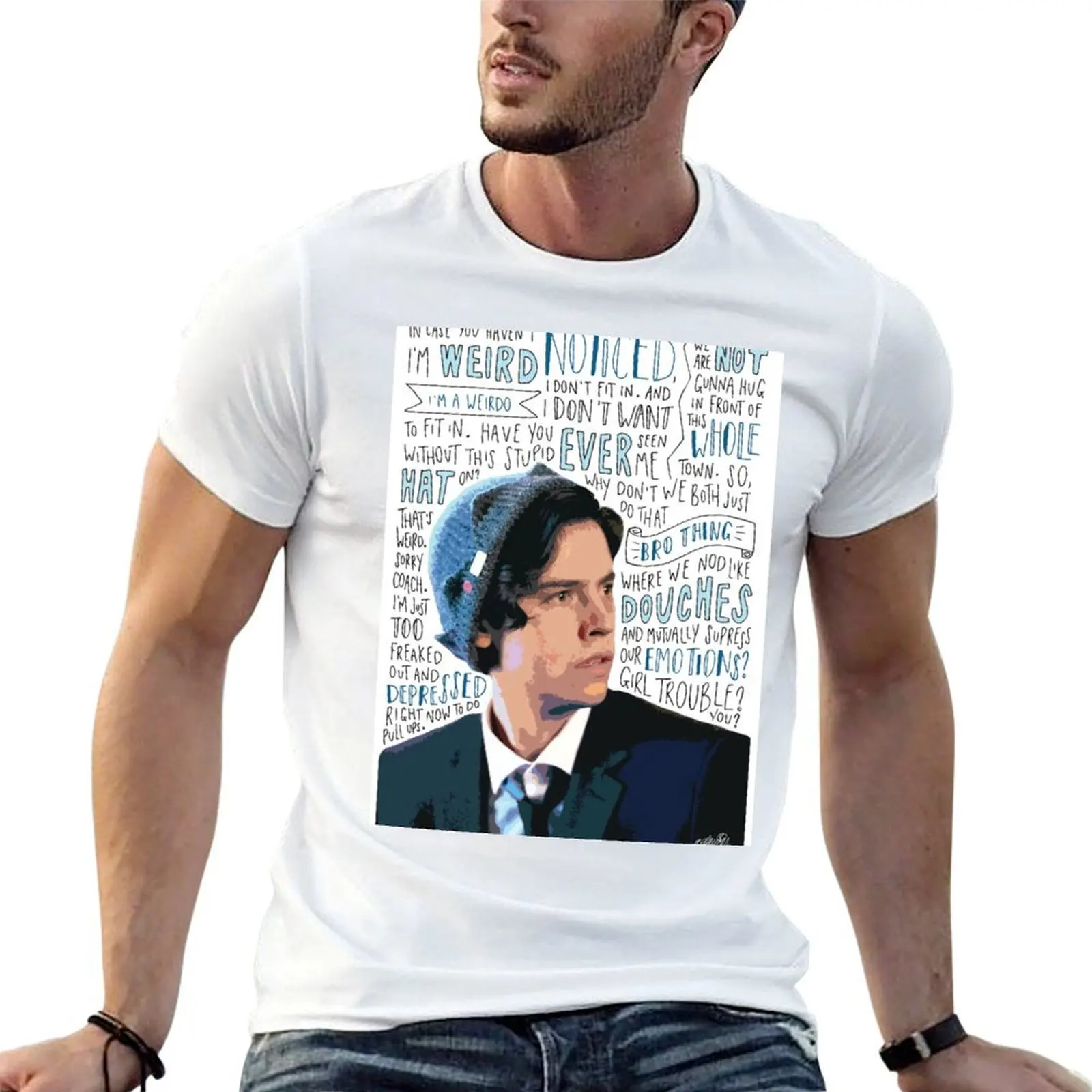 

cotton T-Shirt t shirt 100% essential Sprouse man shirts Cole tshirt t