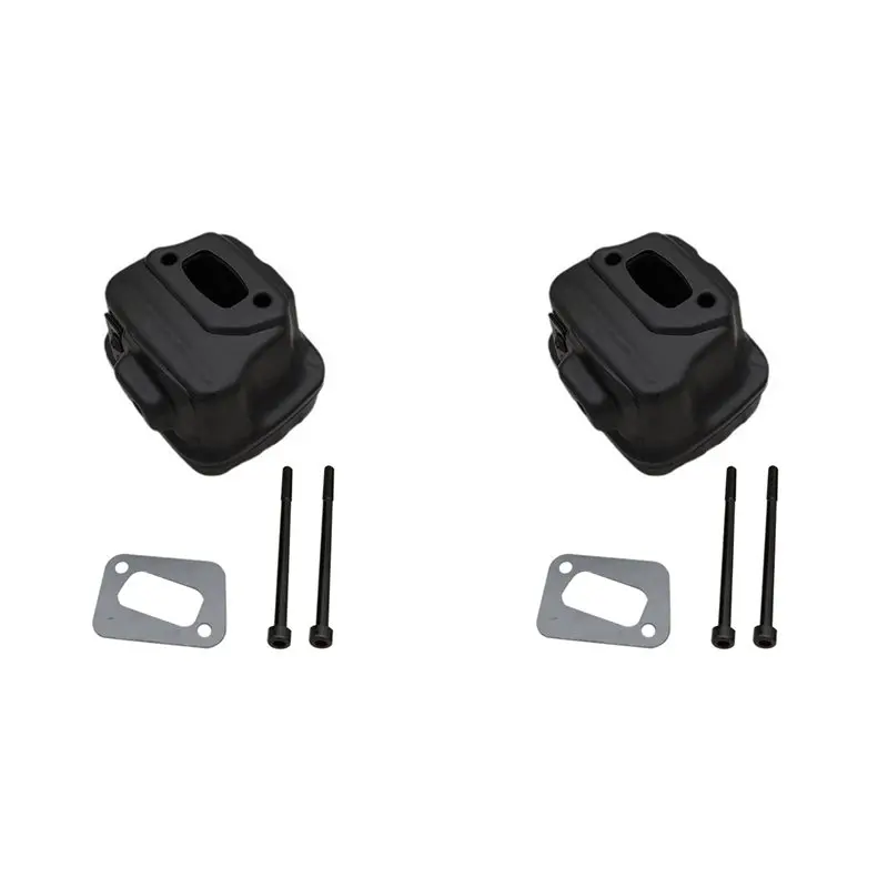 

2X Exhaust Muffler With Gasket Kit For 340 345 346 346XP 350 351 353-L94A