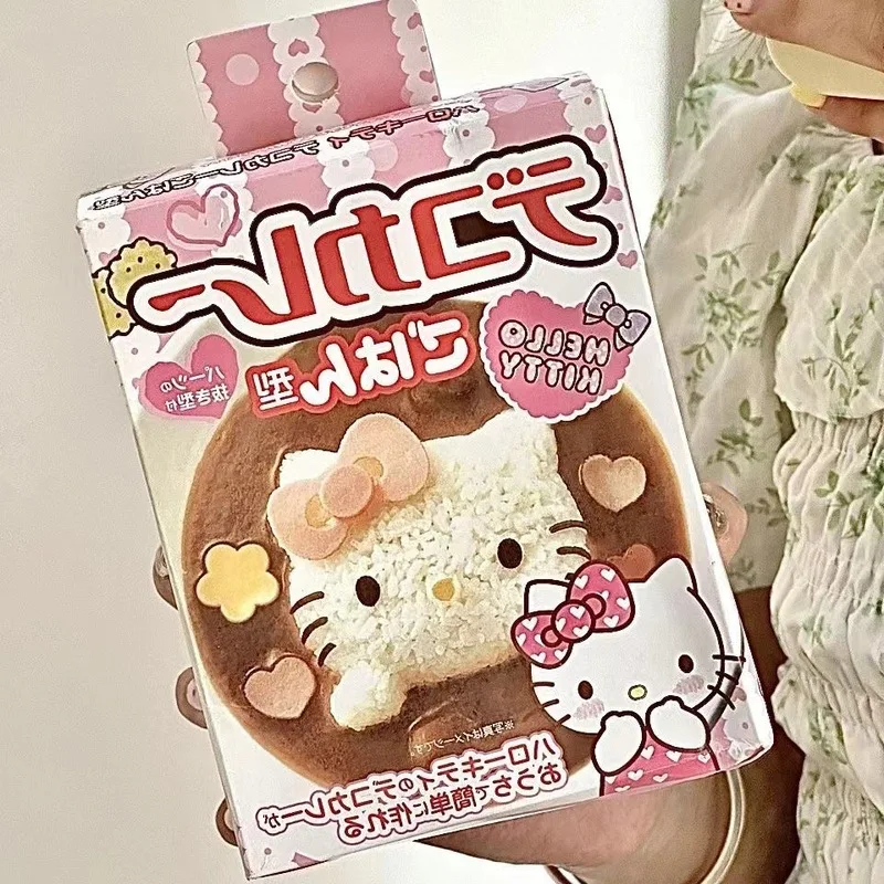 

anime Hello Kitty Highly attractive appearance Cat head Rice ball Mold DIY Girl's heart Bento box Food grade Tool box