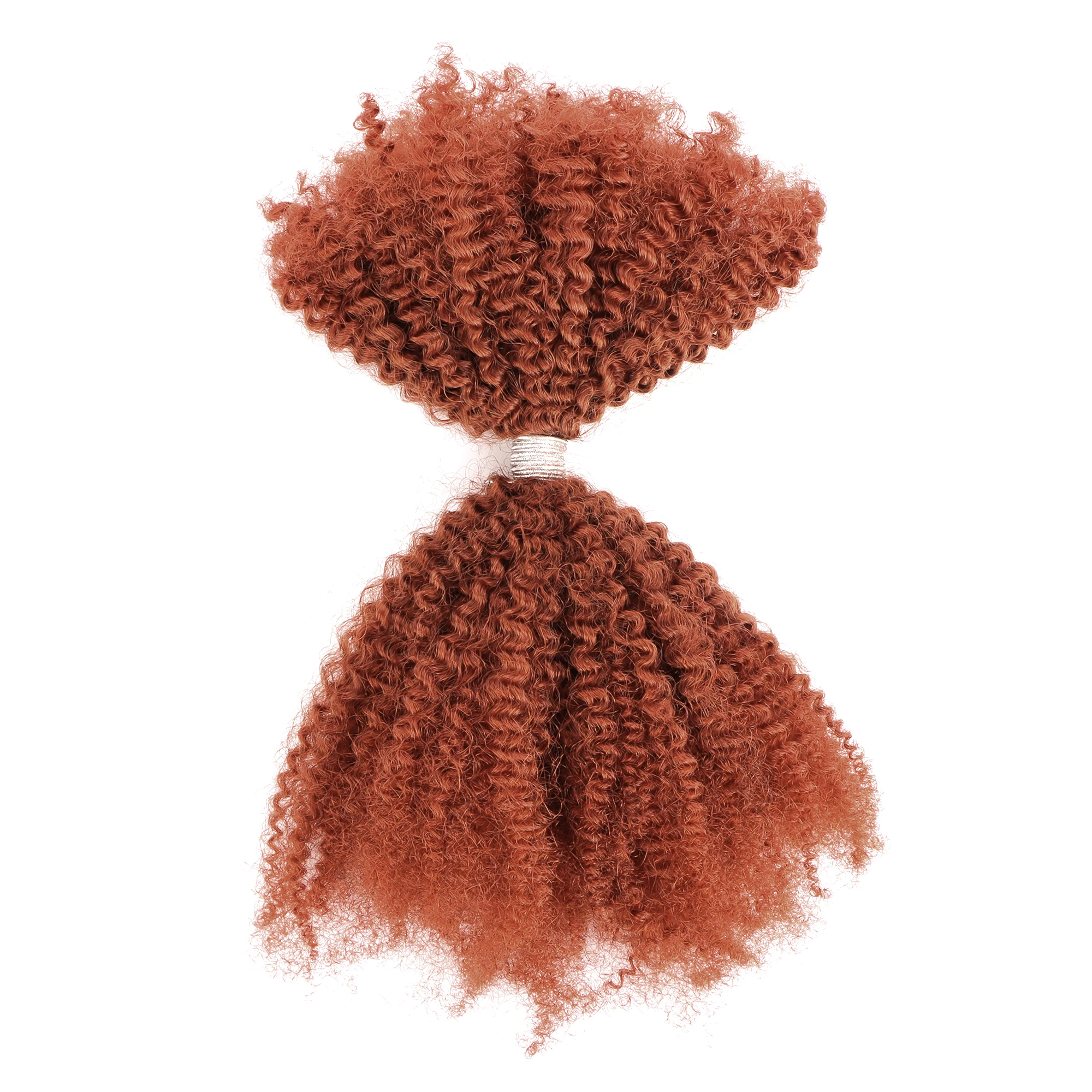 AHVAST 350 color afro kinky hair bulk 4c texture natural human hair brazilian remy human hair bundles