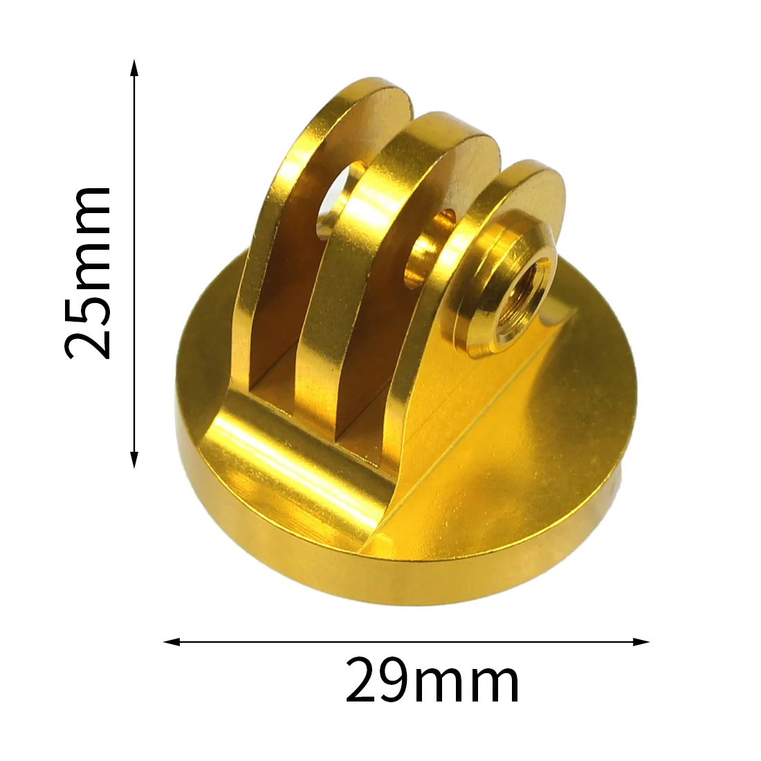 CNC Aluminium Kleiner Stativadapter mit Gewindeschraube für GoPro HD Hero 13 8 7 6 5 4 Session 2 3 SJcam Yi EKEN Action-Kameras – Detail 29