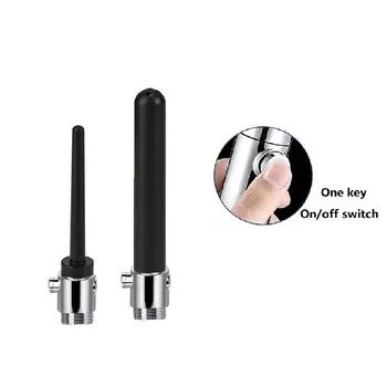 Ruční přenosná toaleta, držák na bidetovou rozprašovací pistoli, plastový ruční bidetový kohoutek, domácí koupelna, sprchová hlavice, hadice, samočisticí 8 nejlepší prodej Přenosná ruční sprcha - №2