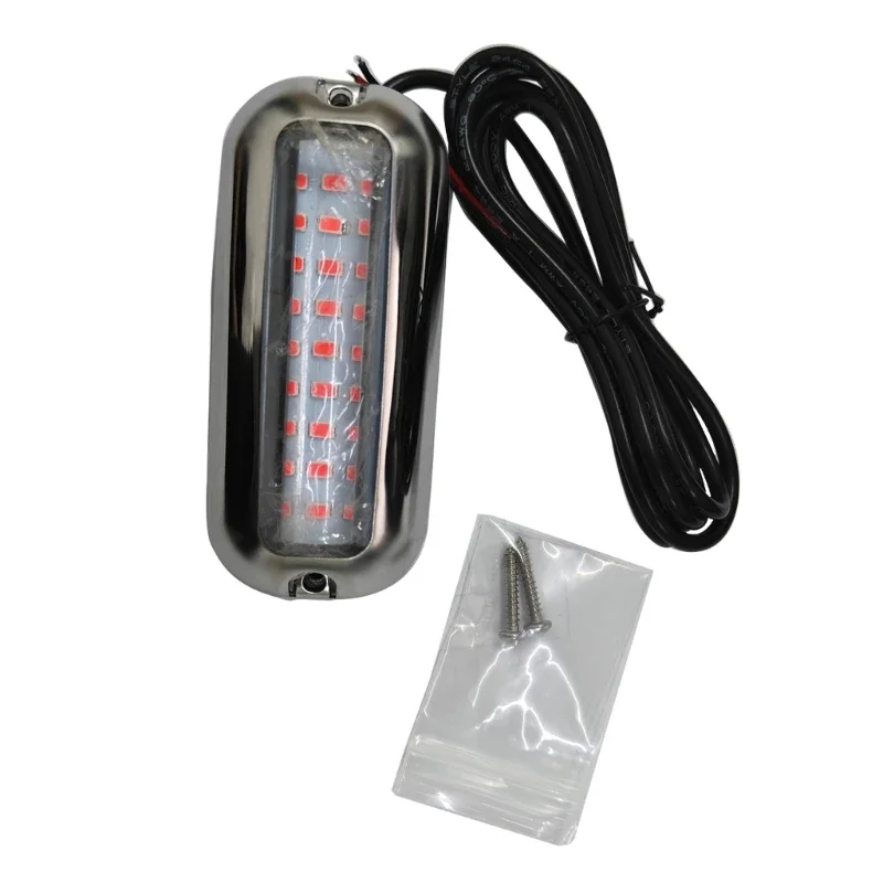 Marine Boat Pontoon Underwater Light Transom Light 27 LED 10-30V