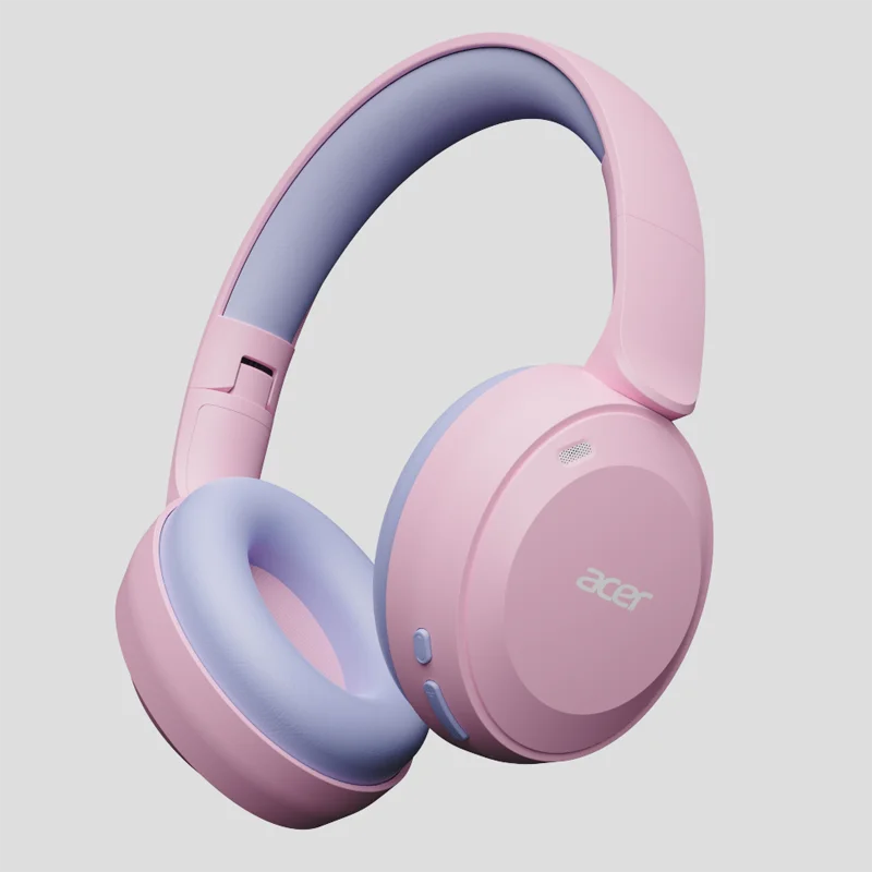 NEW Acer Kids Wireless Headphones Bluetooth HiFi Stereo Noise-cancelling Gaming Headsets Foldable Headphones with Microphone