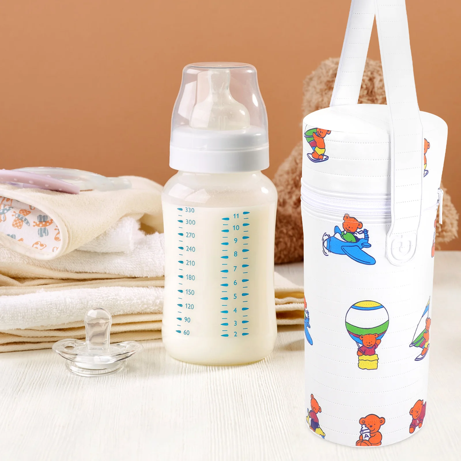 On The Go Bottle Warmer Baby Nursing Bottle Carrying Bag Lightweight Baby Bottle Bag Way