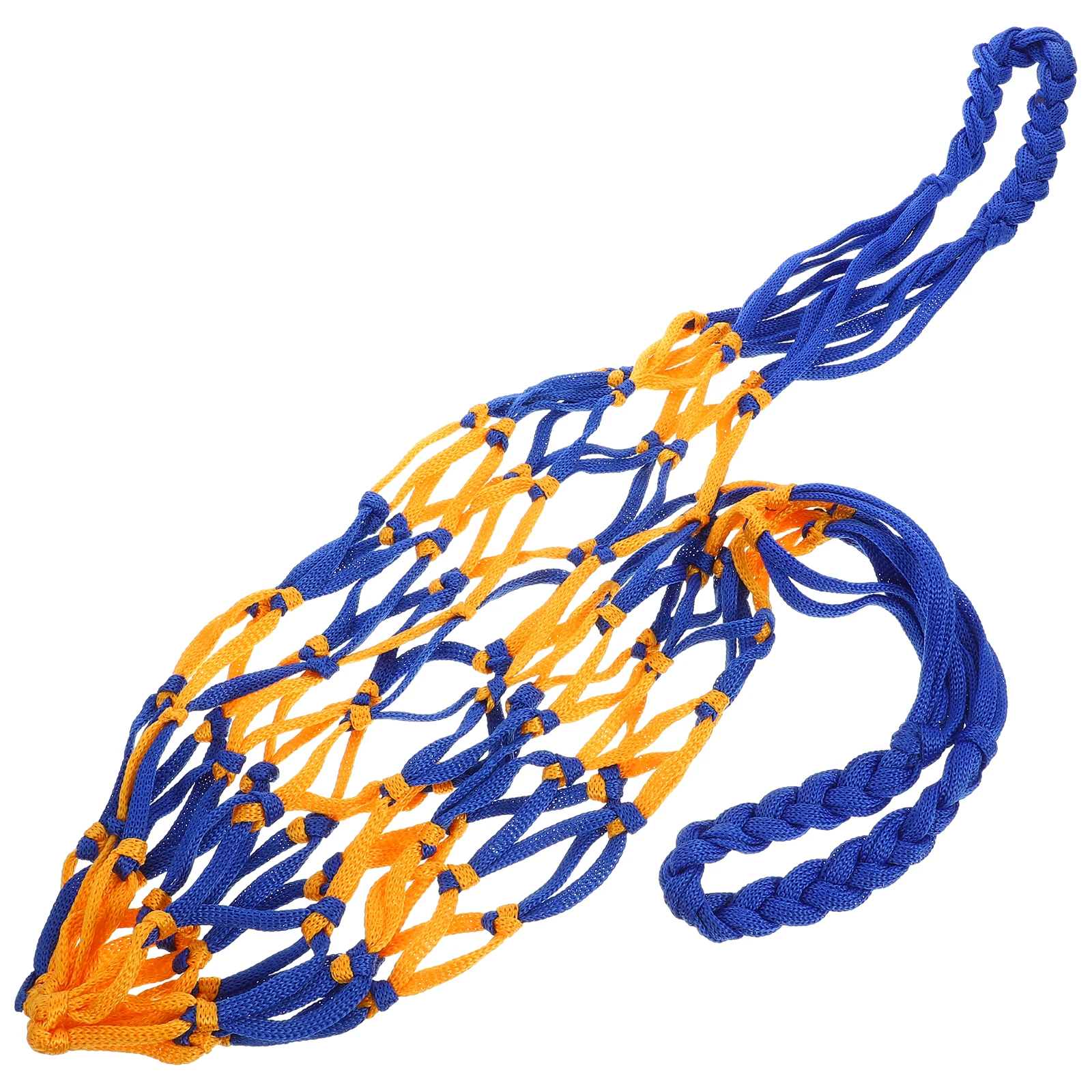 

2 Pcs Net Bag Basketball Storage Tape Nylon Bags for Team Balls Carrier Pouches