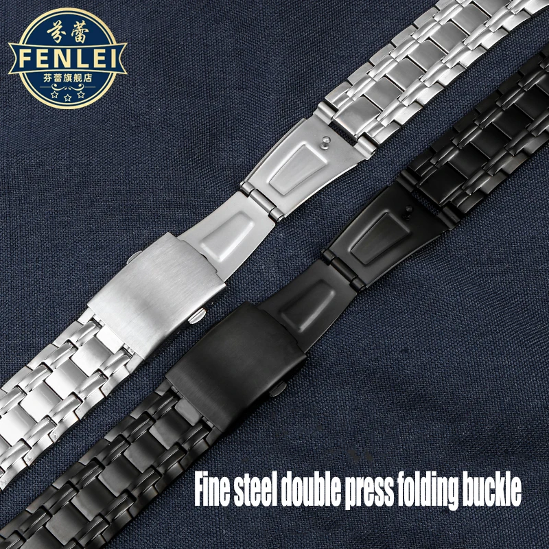 316 Solid Stainless Steel Watch Strap For Casio EDIFICE EFR-539 5345 Wrist Band Men Matte Metal Replacement Bracelet Accessories