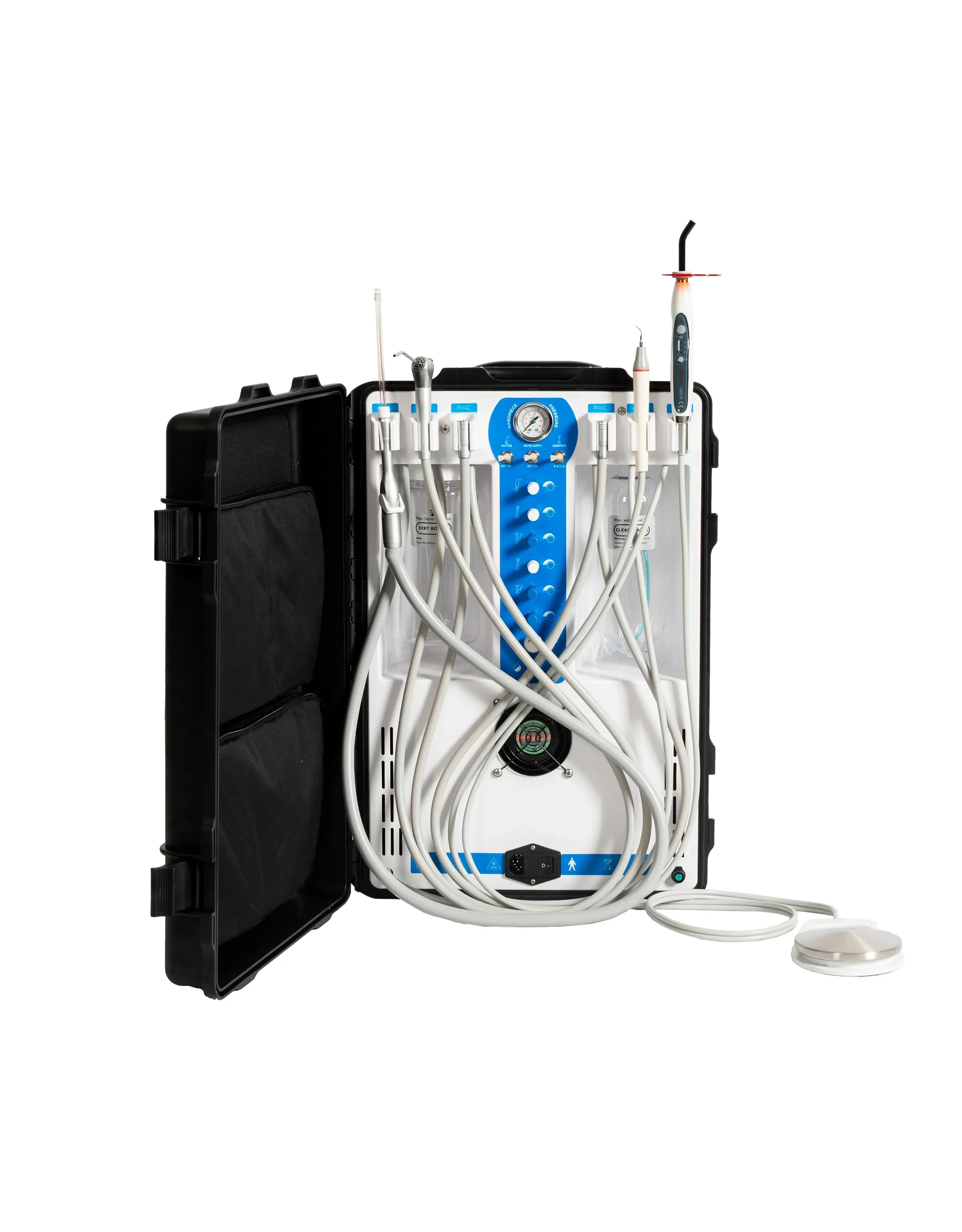 Pet Clinic Animal Hospital Multi-function Cart Design Veterinary Den tal Equipment Unit And Station With Scaler And Compressor