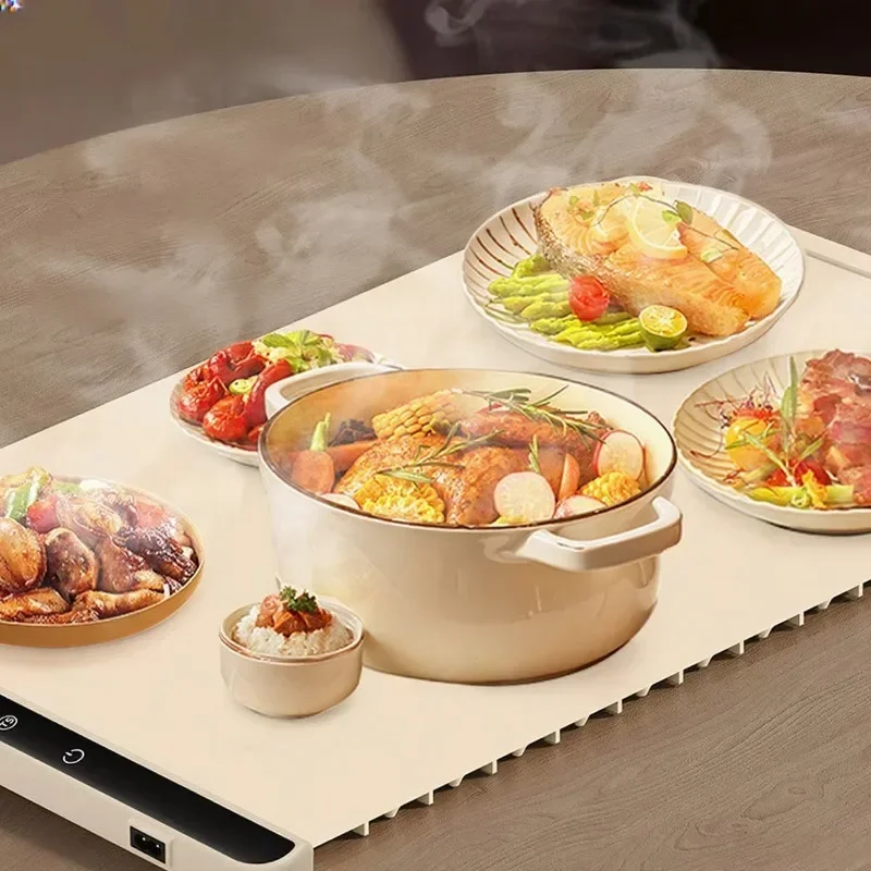 300 watt ultra-thin electric hot plate 60-100 ℃ adjustable portable household Sabbath electric heating tray