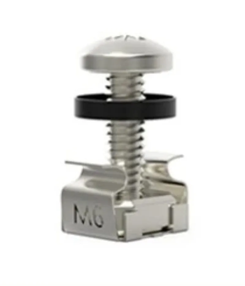 M6 16mm 12mm Cabinet Screws Rack Mount Cage Nuts Screw and Washers For Networking Server Chassis Distribution Shelves Routers
