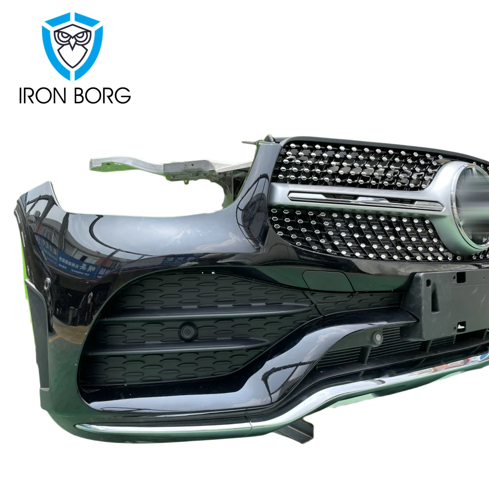 Original Used Body Kit for Mercedes C-Class W205 C200 C260 C300 Front Bumper Assembly Complete With Grilles LED Headlights