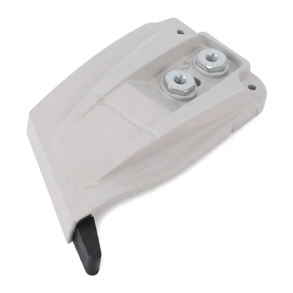 White Chain Sprocket Cover Plastic Easy to Install Clutch Cover Assembly Compact Chainsaw Sprocket Guard for MS462 MS462C