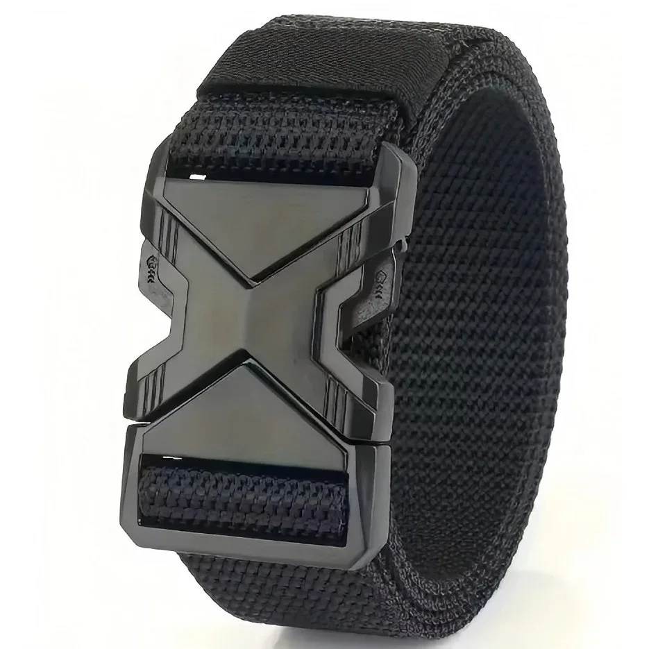 Men's Tactical Sports Belt, Adjustable Quick Release Buckle Multipurpose Outdoor Training Mountaineering Belt For Ideal Gift