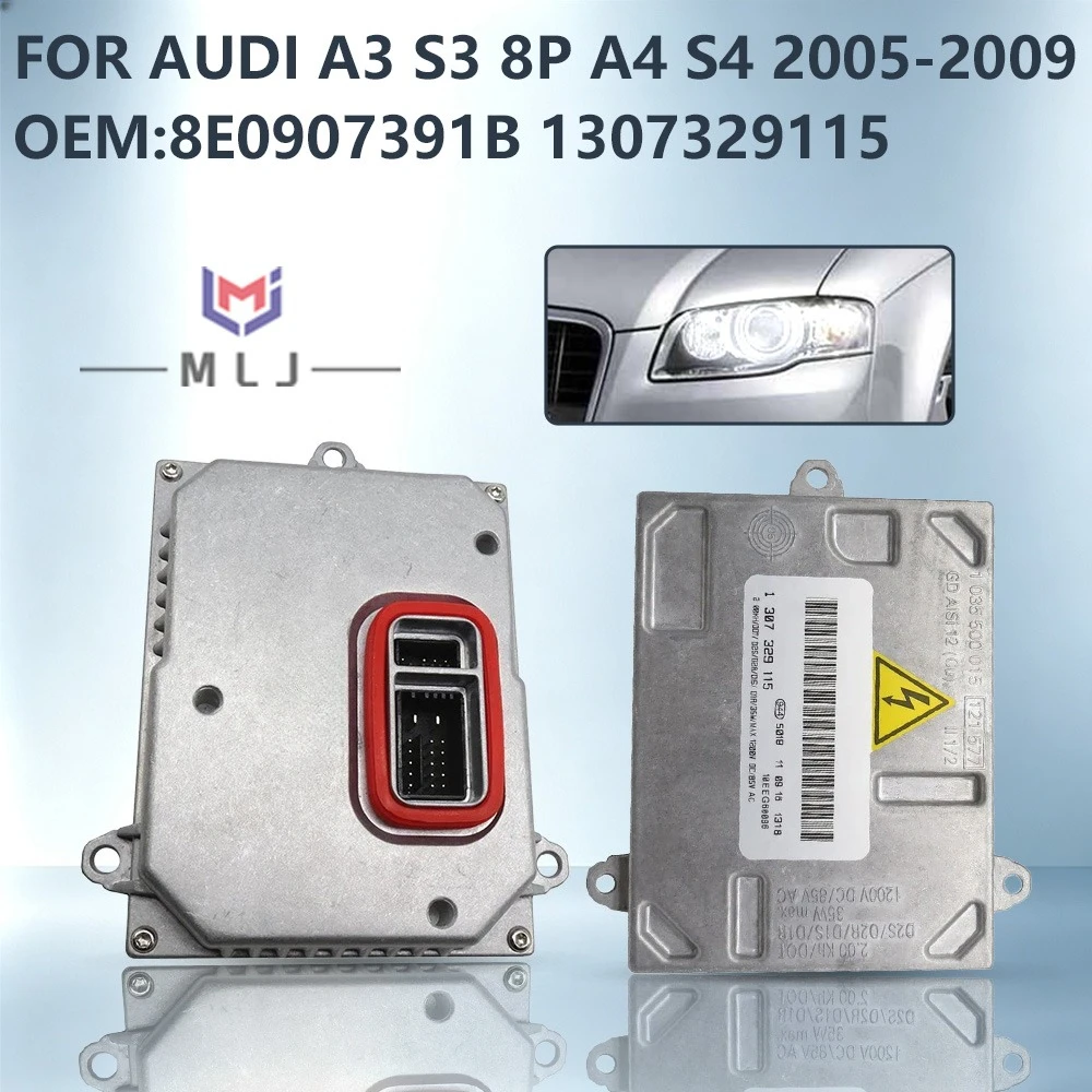 1307329115 8E0907391B For Audi A4 S4 B3 B7 Mercedes S-Class Cadillac Volvo 2005-2009 D1S D1R D2S Xenon Headlight Ballast Module