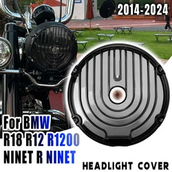 For BMW R18 R 18 R12 R1200 nineT R nineT 2019 2020 2021 2022 2023 2024 Motorcycle Headlight Guard Protector Grille Grill Cove